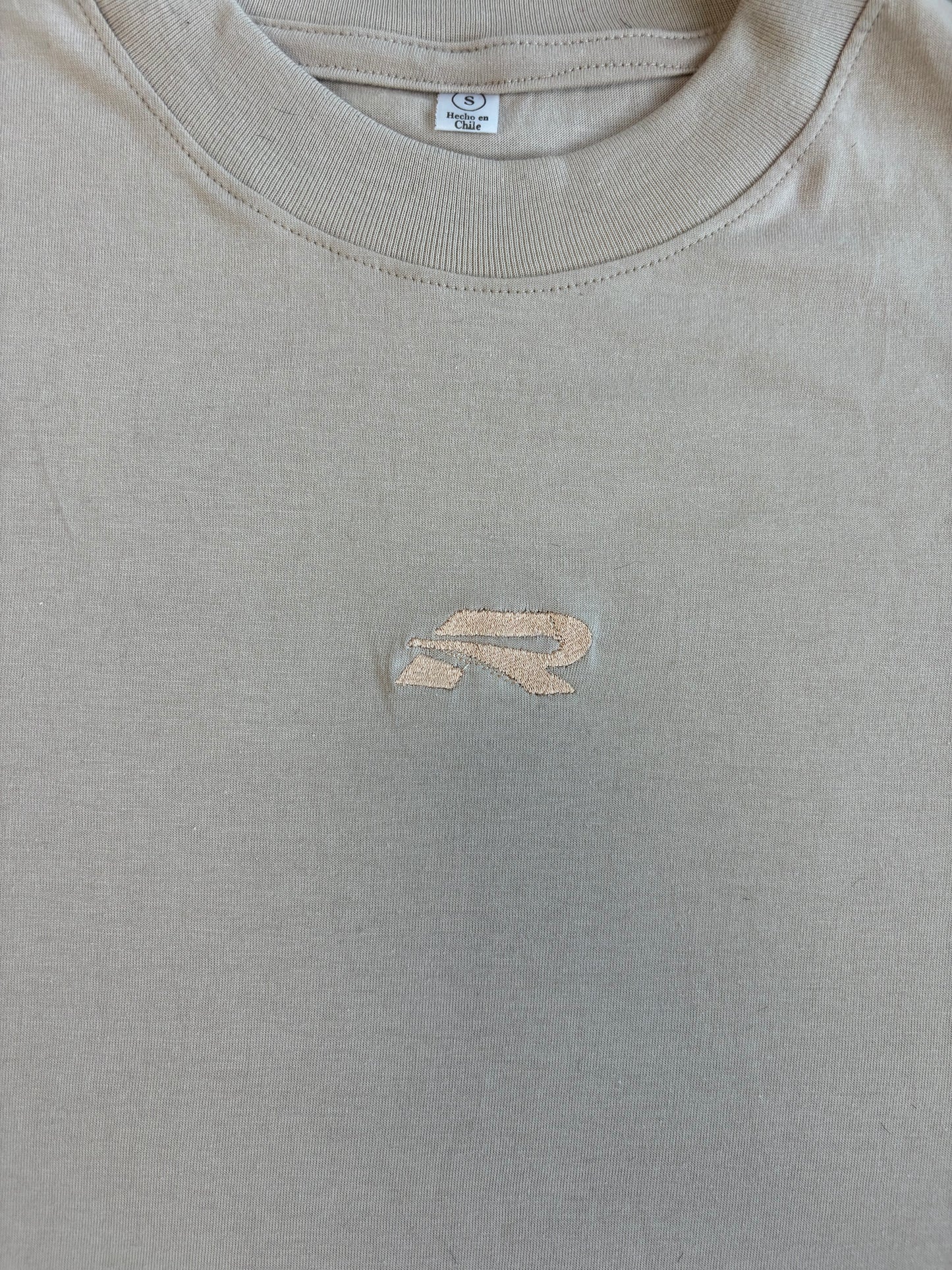 Beige Basic T-shirt