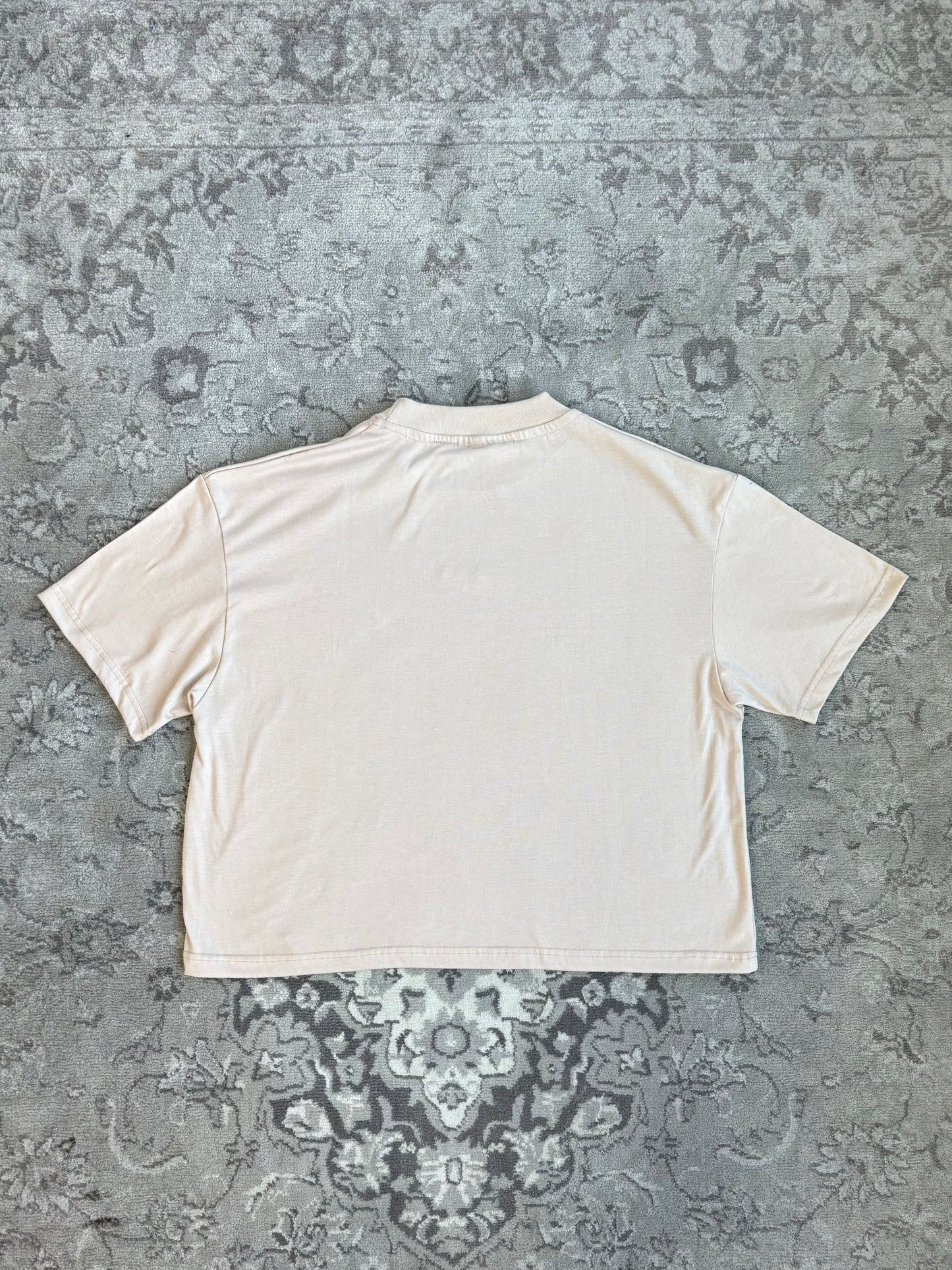 Beige Basic T-shirt