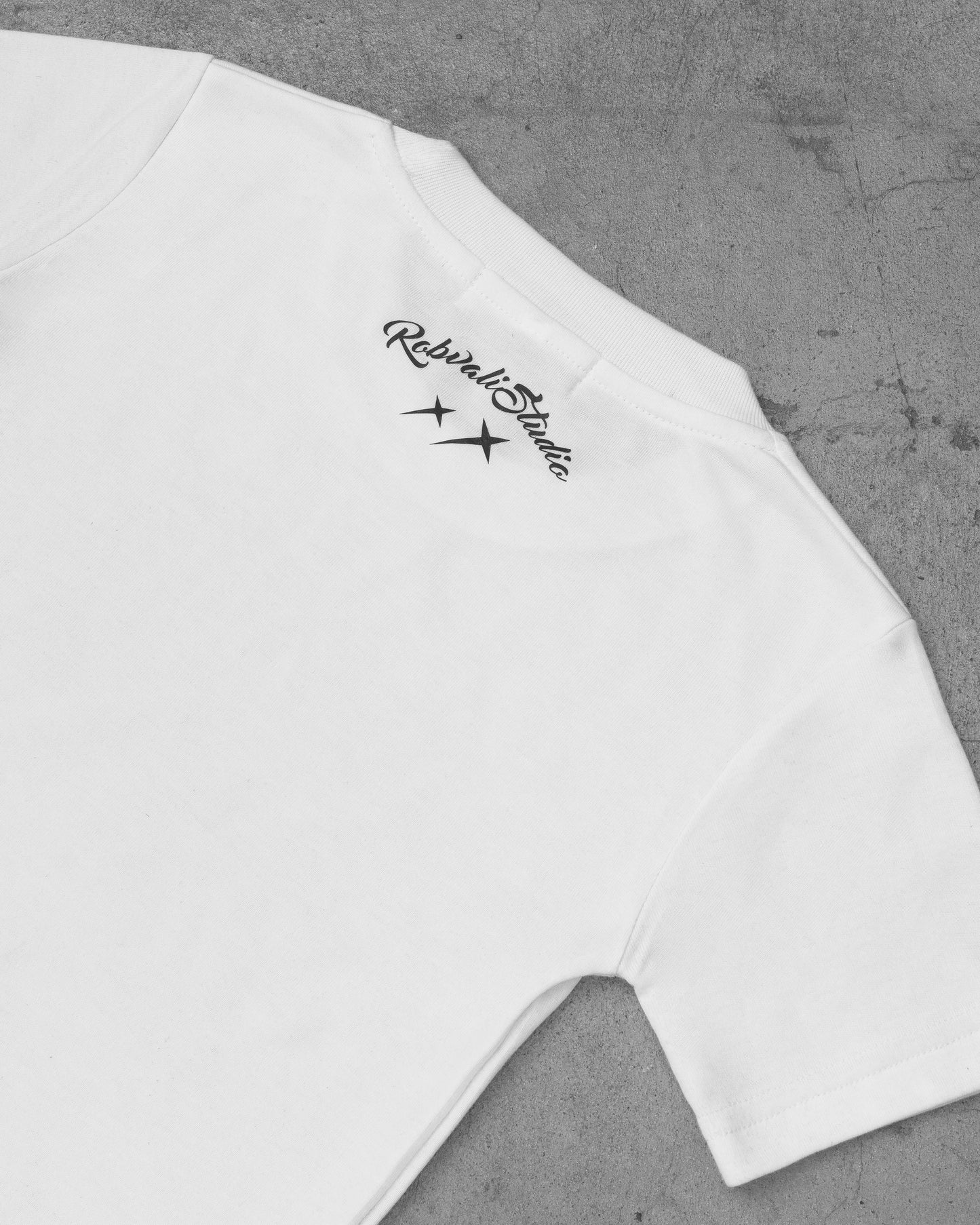 White Baby Tee